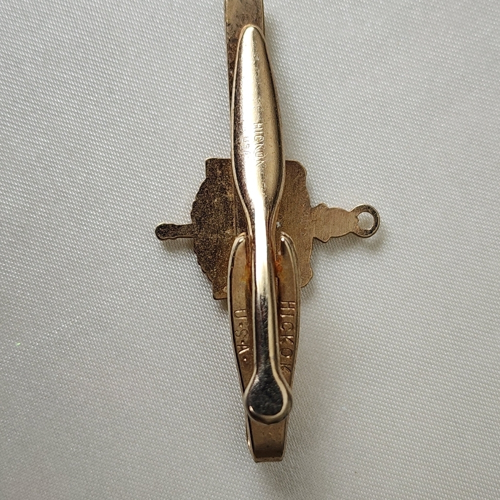 Vintage Hickock 1961 Tie Clip - Picture 5 of 11